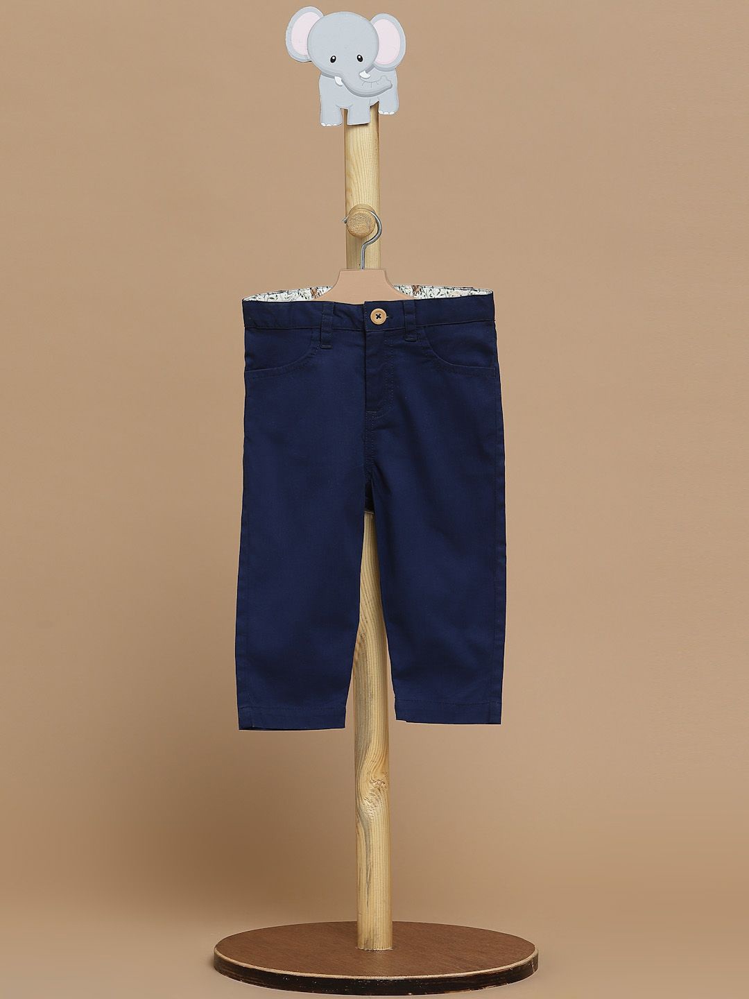 

THE BABY TRUNK Boys Tailored Chinos Trousers, Navy blue
