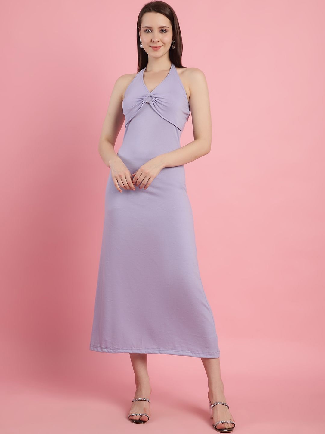 

JAKANARY Fit & Flare Maxi Dress, Lavender