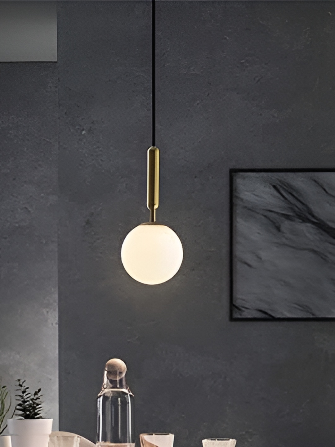 

GAUVIK Gold-Toned Ceiling Lamp