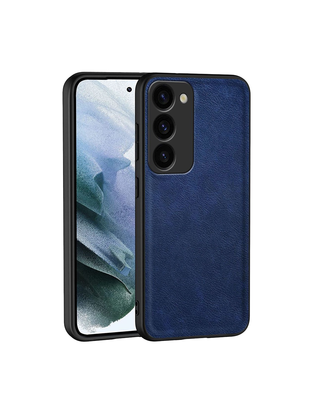 

LIRAMARK Solid Printed Samsung Galaxy S23 Back Case Mobile Accessories, Blue