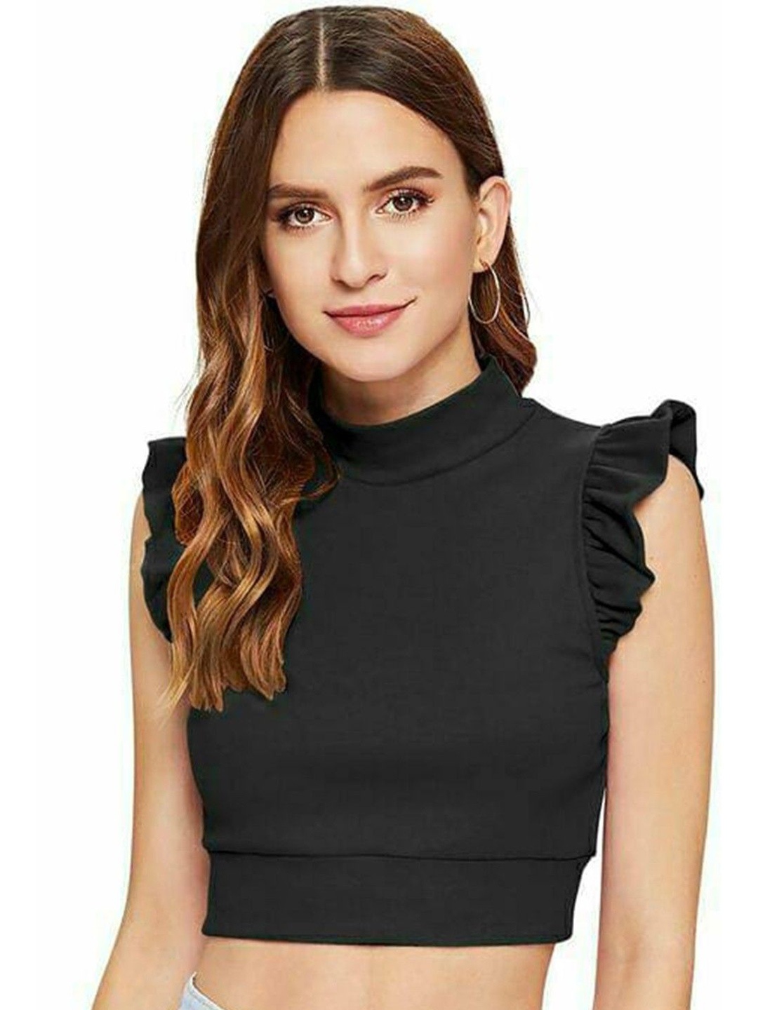 

NiloBerry Crop Top, Black