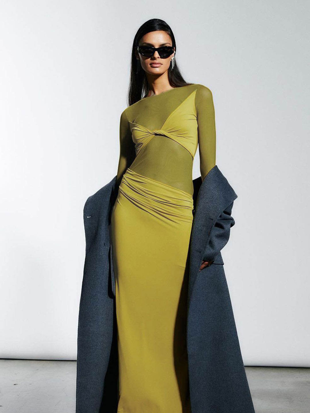 

MIAKEE Maxi Dress, Yellow