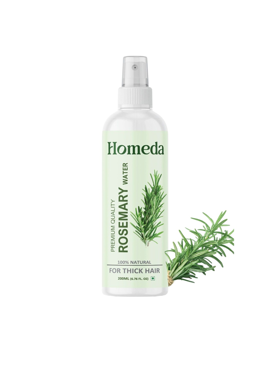 

Homeda Rosemary Hair Spray Water - 200ml, White