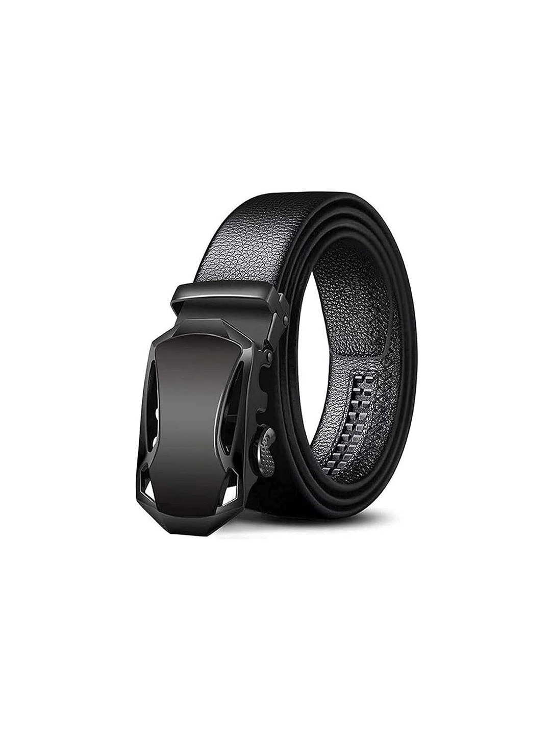 

Menfox Men PU Formal Belt, Black
