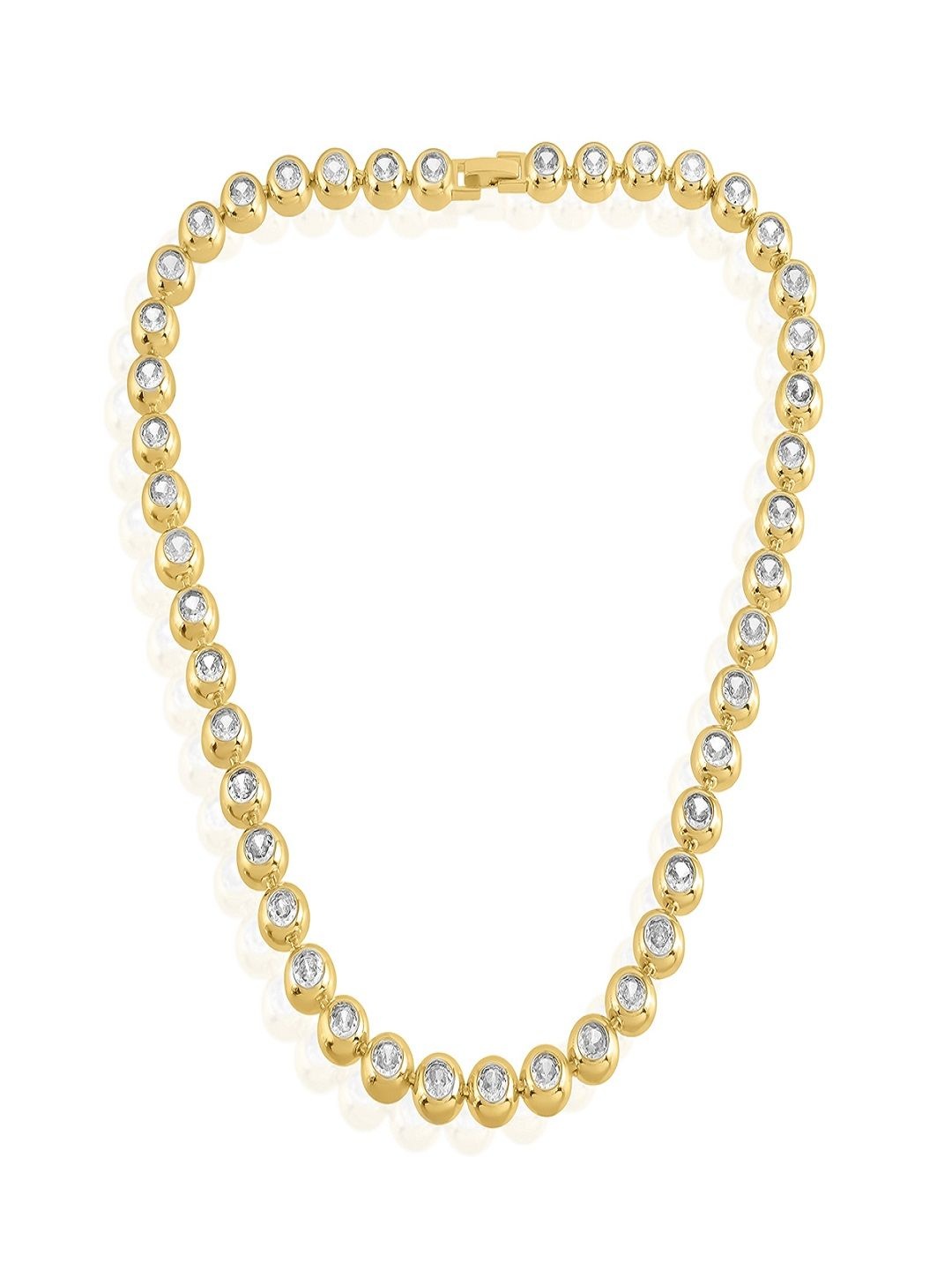 

Nirvana Brass Gold-Plated Bohemian Necklace
