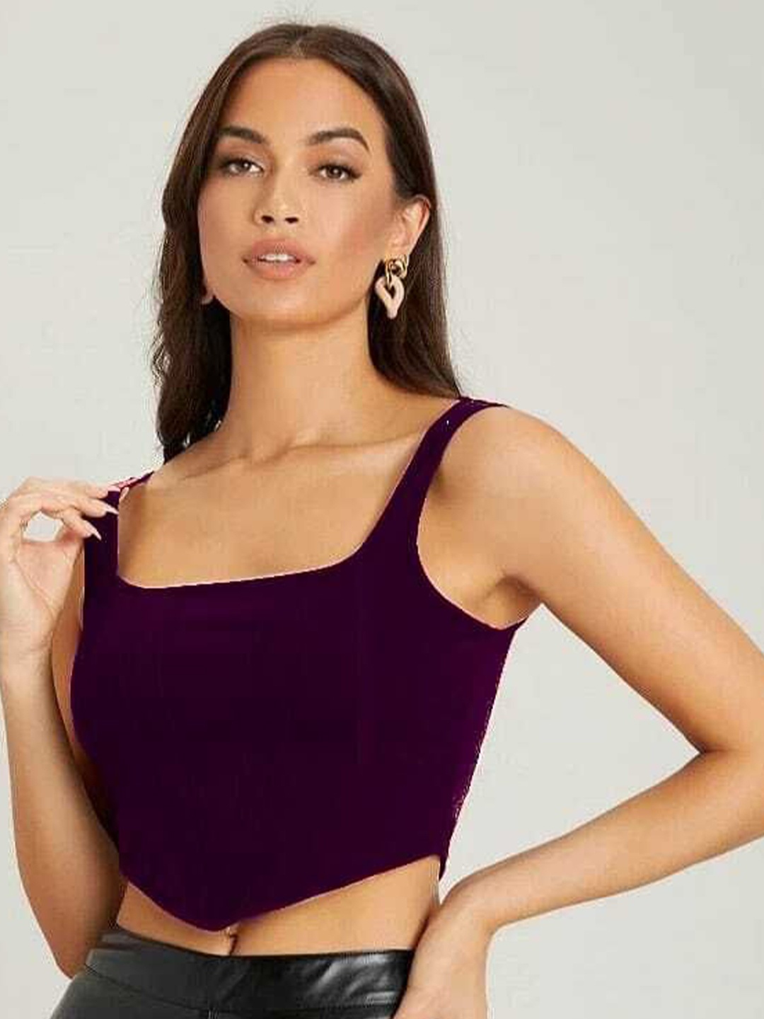 

NiloBerry Crop Top, Red