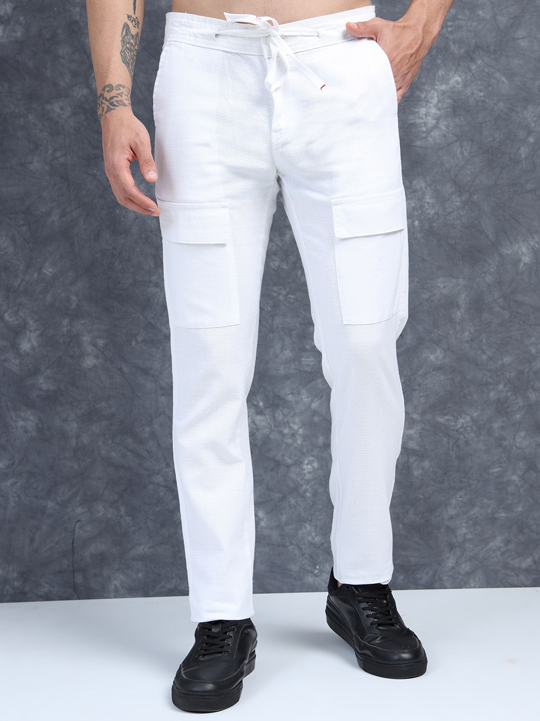 

Moda Rapido Men Brooklyn Trousers, White