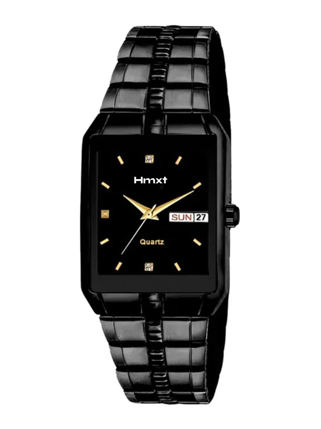 

HMXT Men Dial & Stainless Steel Straps Analogue Watch HMXT-166, Black