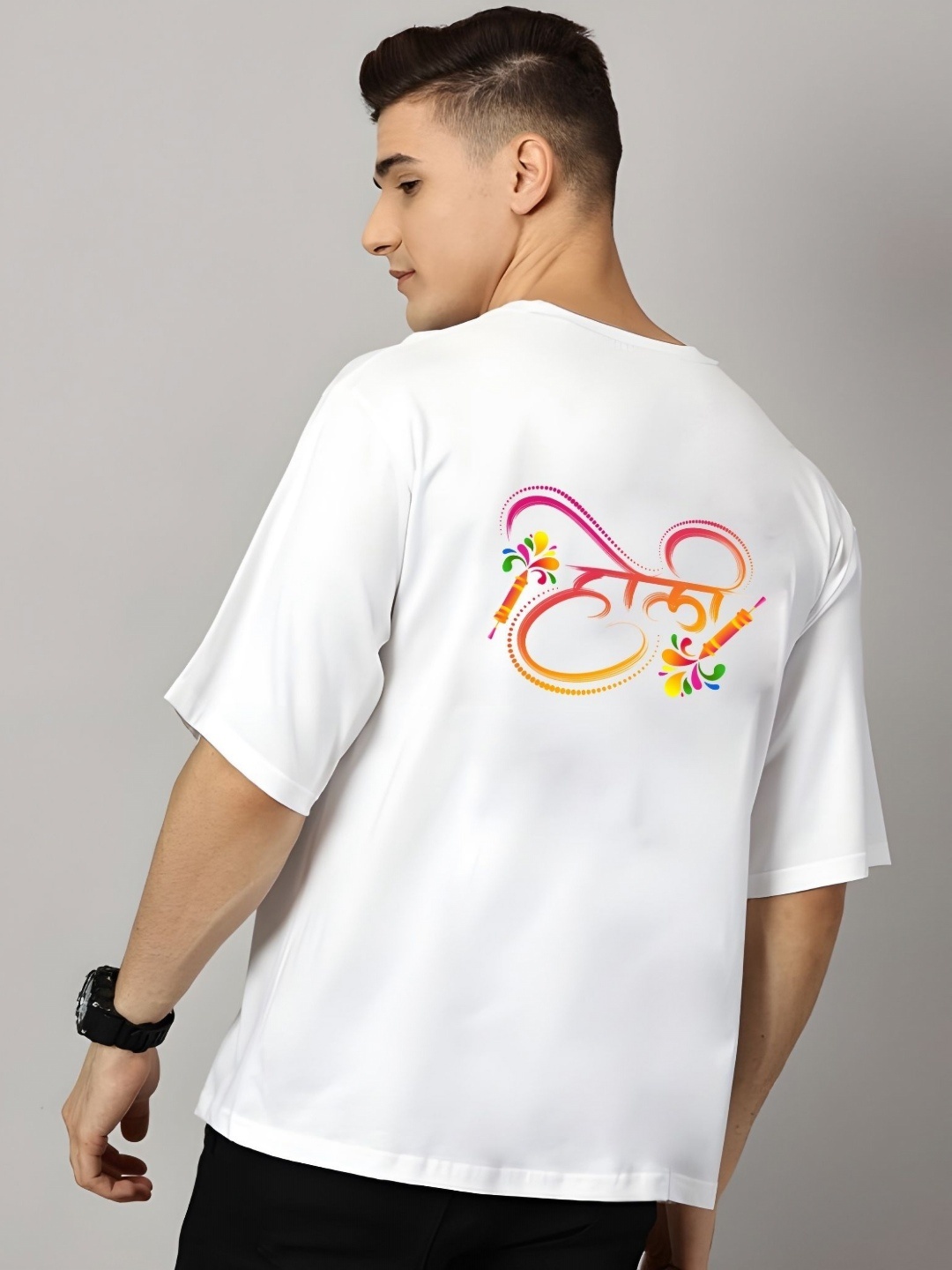 

Moda Rapido Men T-shirt, White