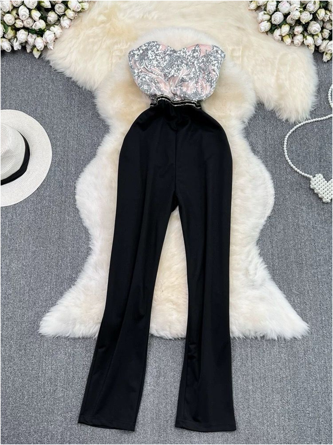 

MADE FOR HER LABEL Strapless Fashion, Black