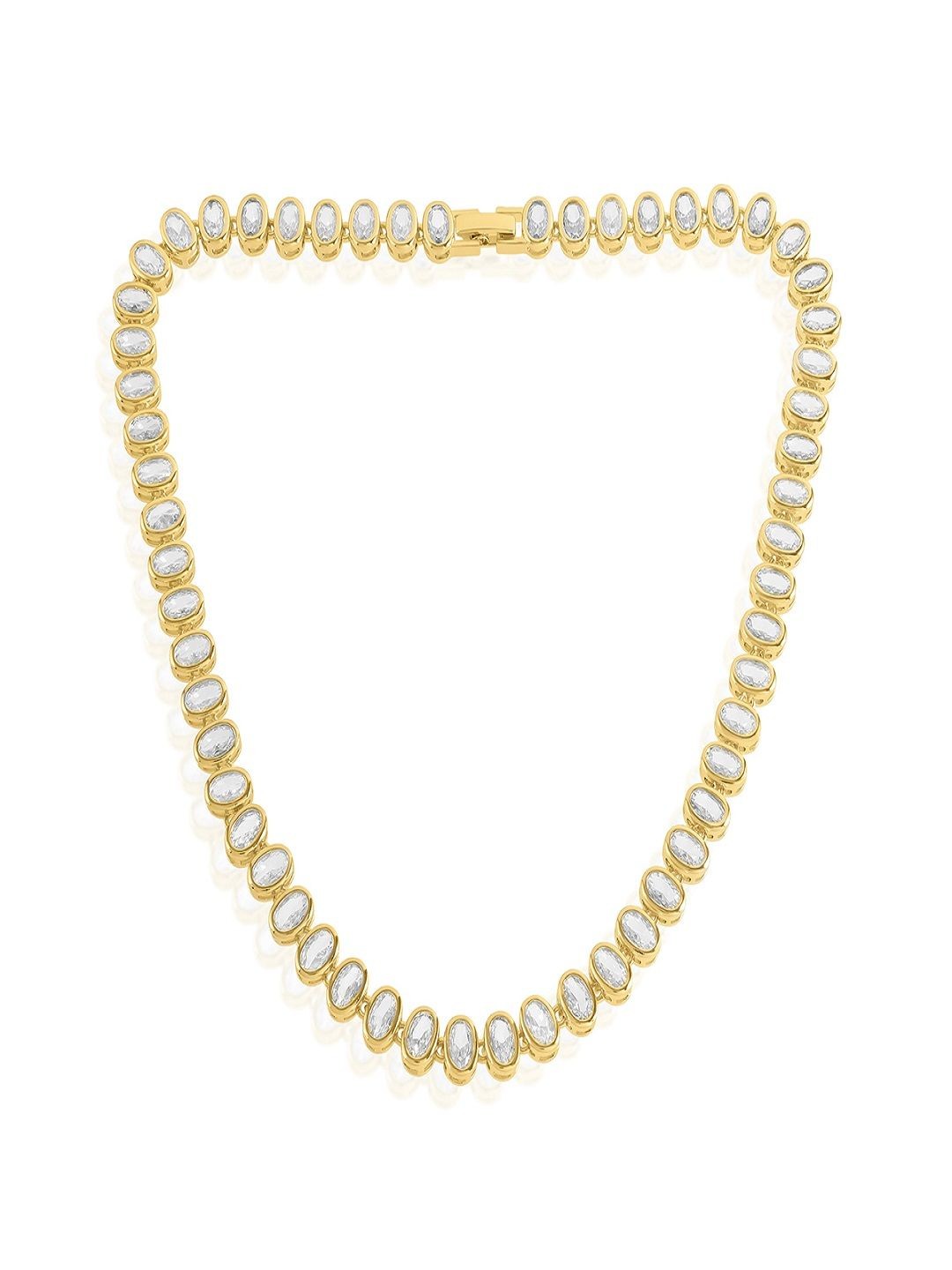 

Nirvana Brass Gold-Plated Bohemian Necklace