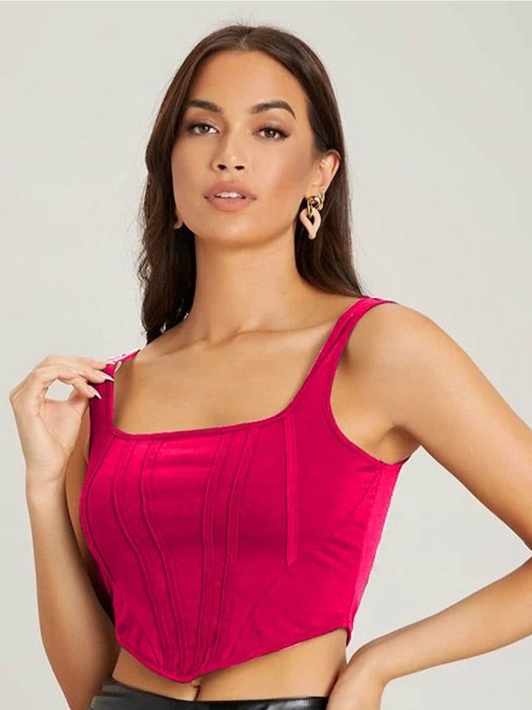 

NiloBerry Crop Top, Pink
