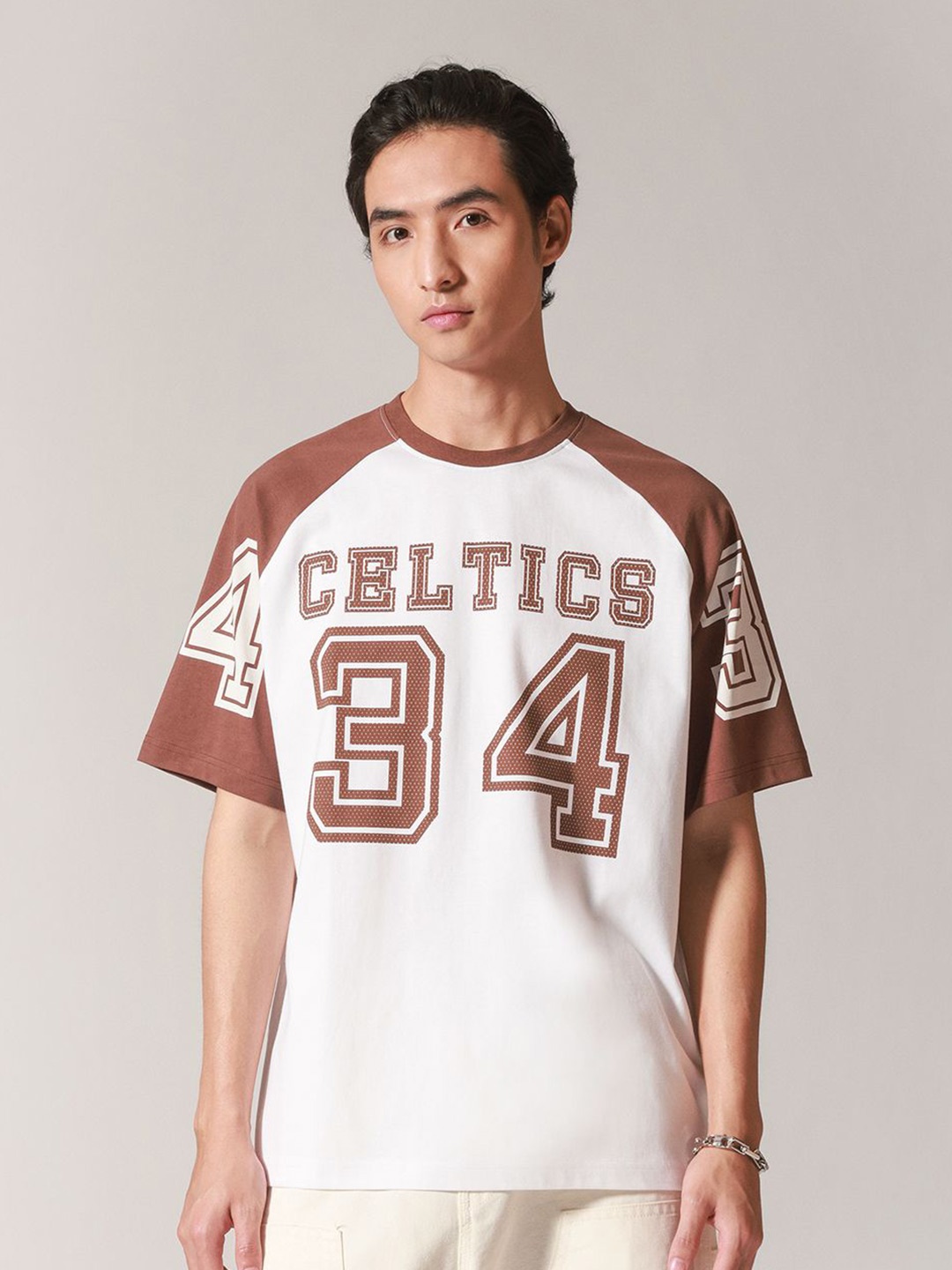 

H&M Sports T-Shirt, Brown