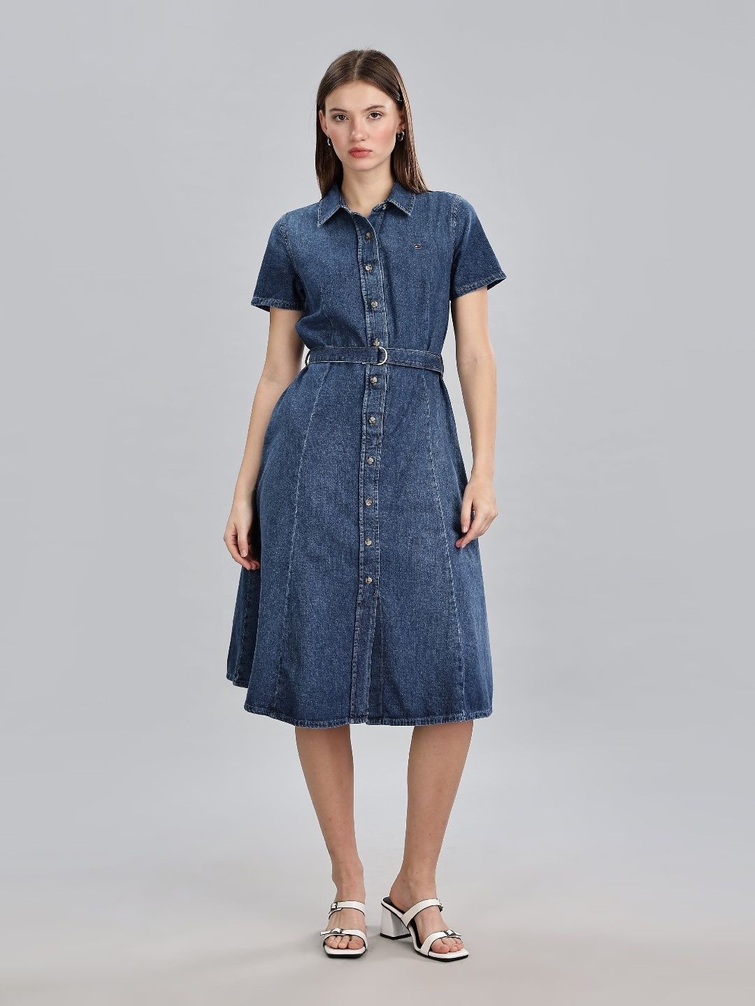 

Tommy Hilfiger A-Line Dress, Blue
