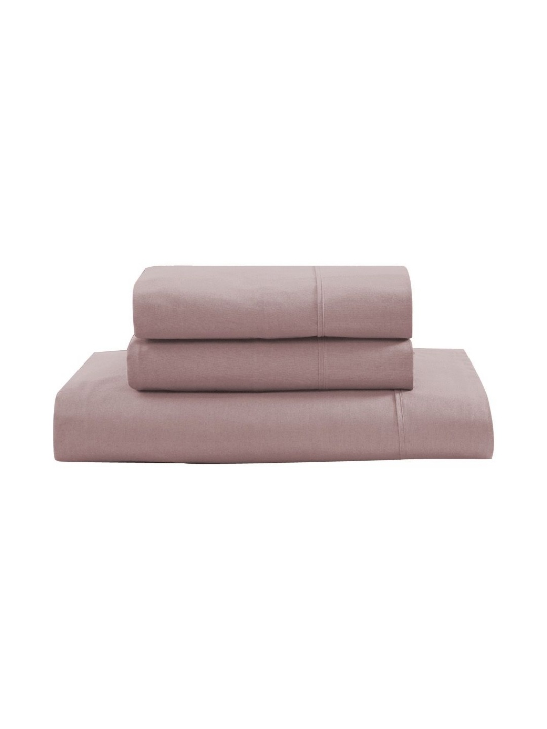 

LANE LINEN Purple 144 TC King Bedsheet with 2 Pillow Covers