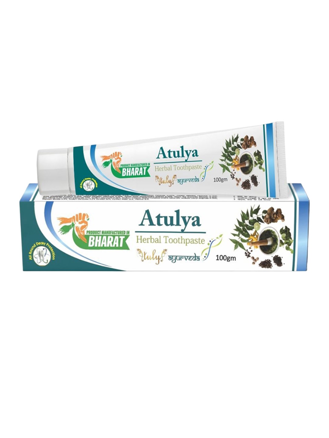 

Atulya Medilink Herbal Toothpaste- 100 g, White