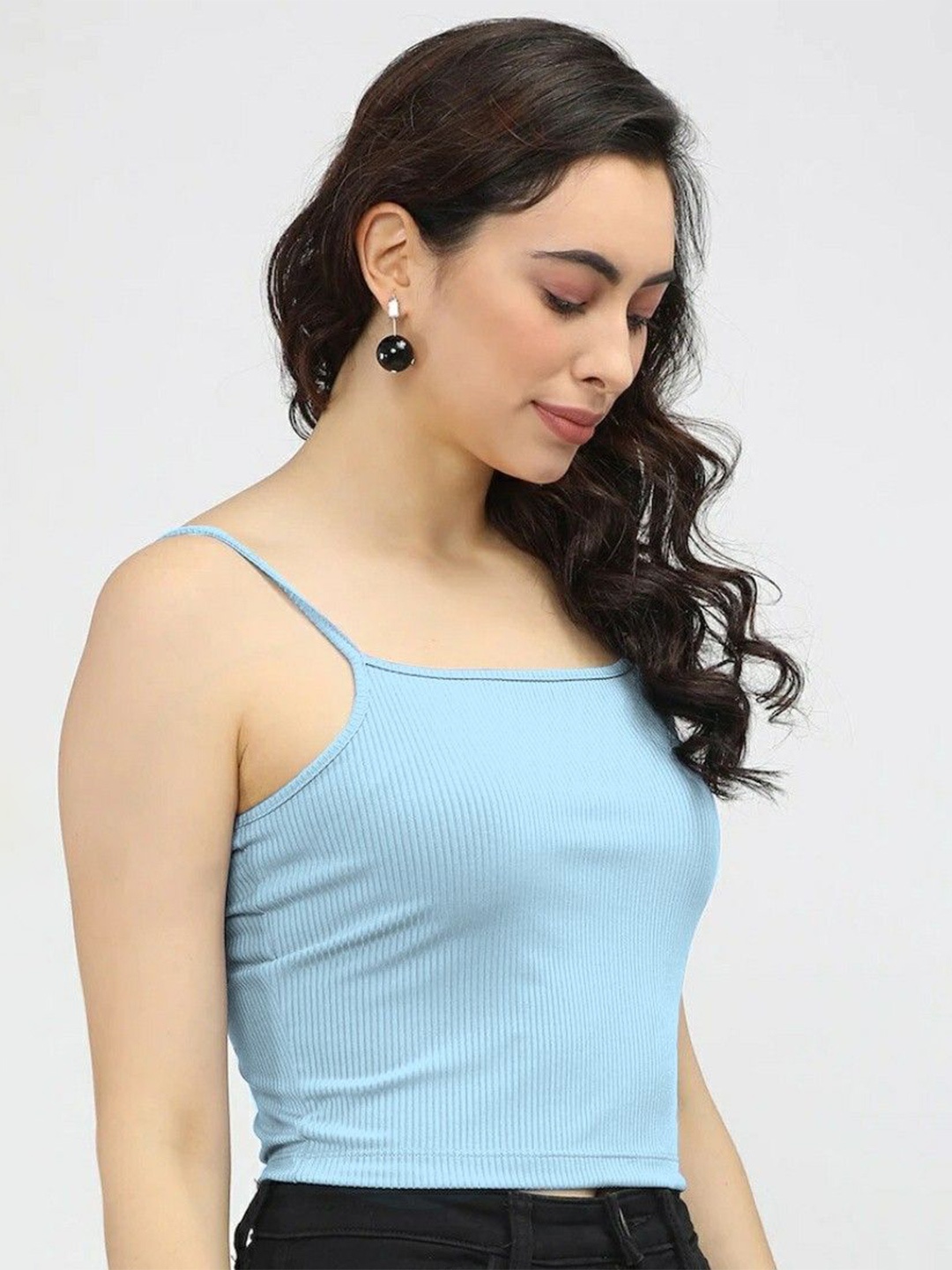 

NiloBerry Crop Top, Blue