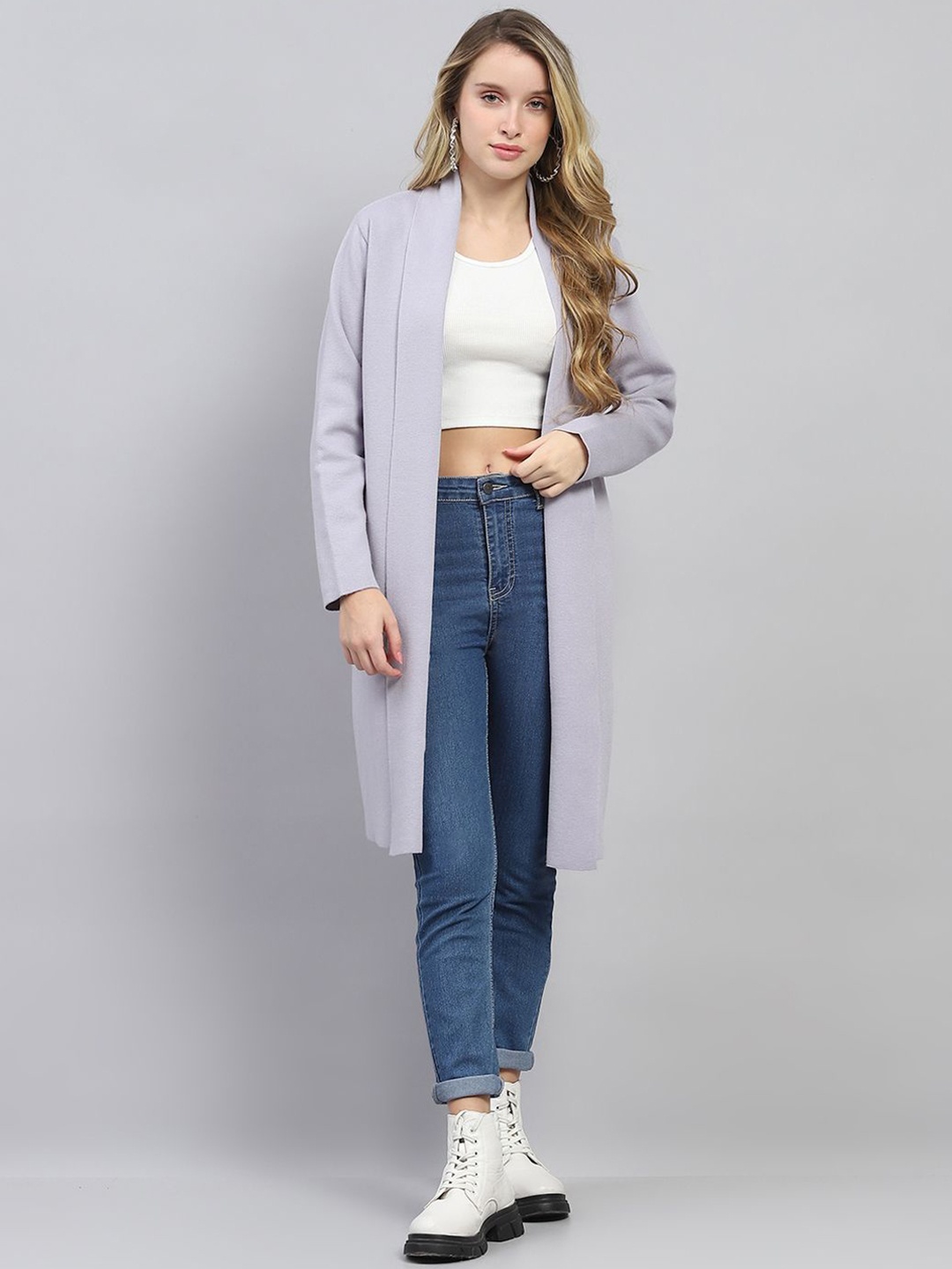 

Monte Carlo Women Woollen, Grey