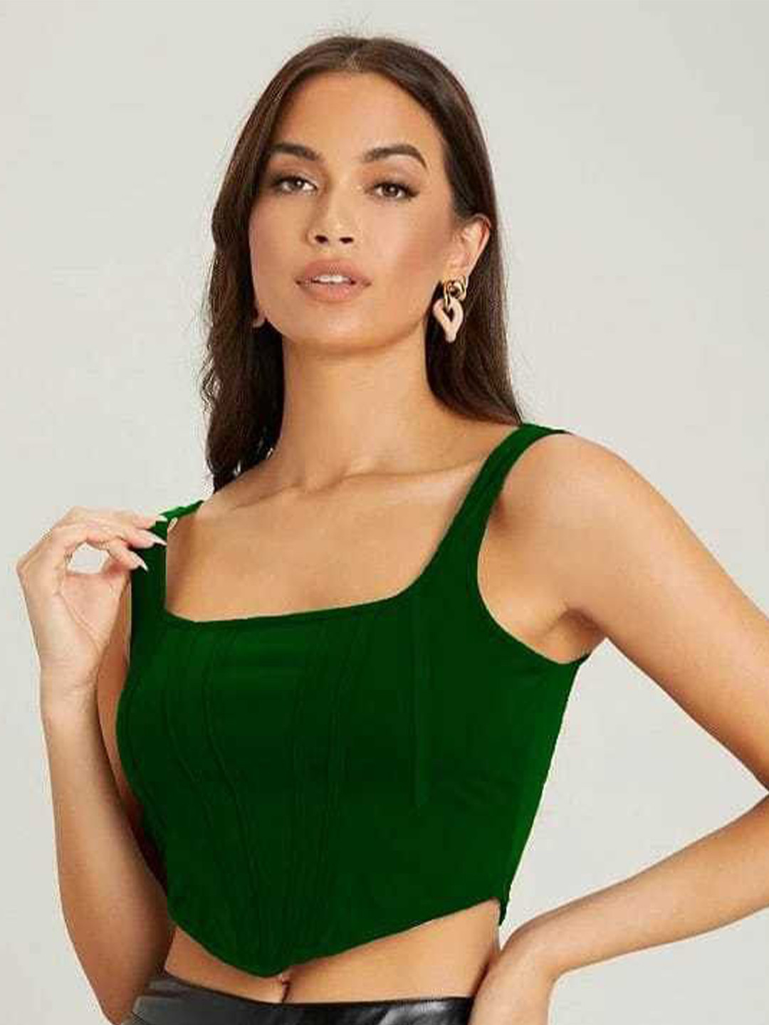 

NiloBerry Crop Top, Green