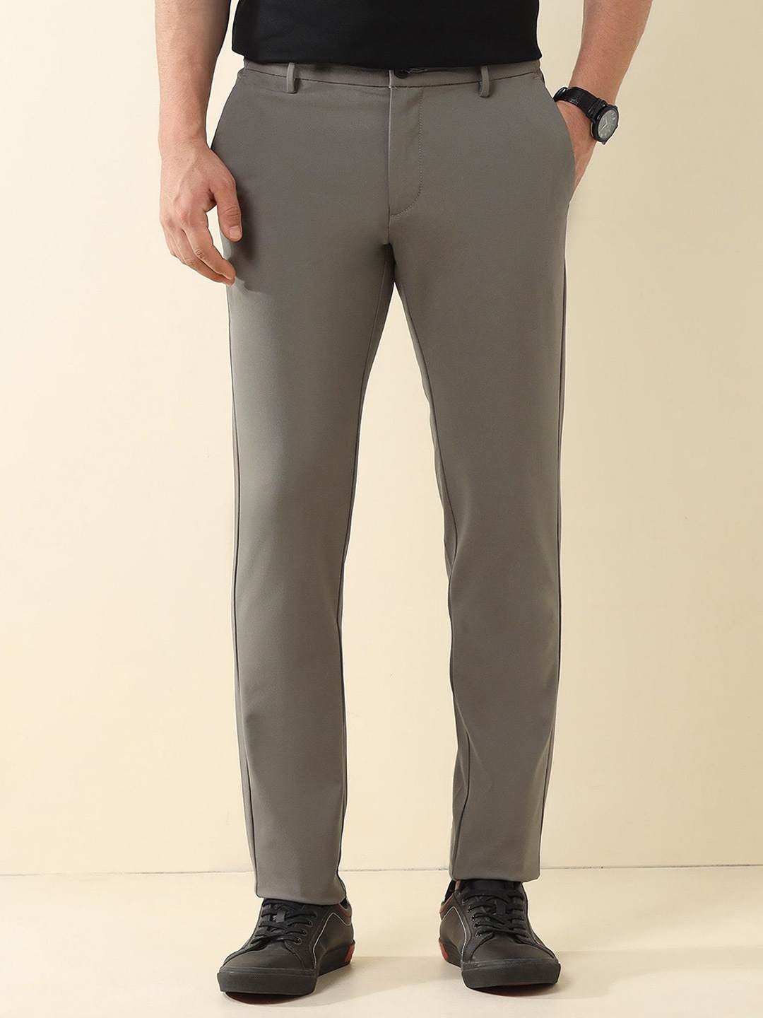 

U.S. Polo Assn. Men Slim Fit Trousers, Brown