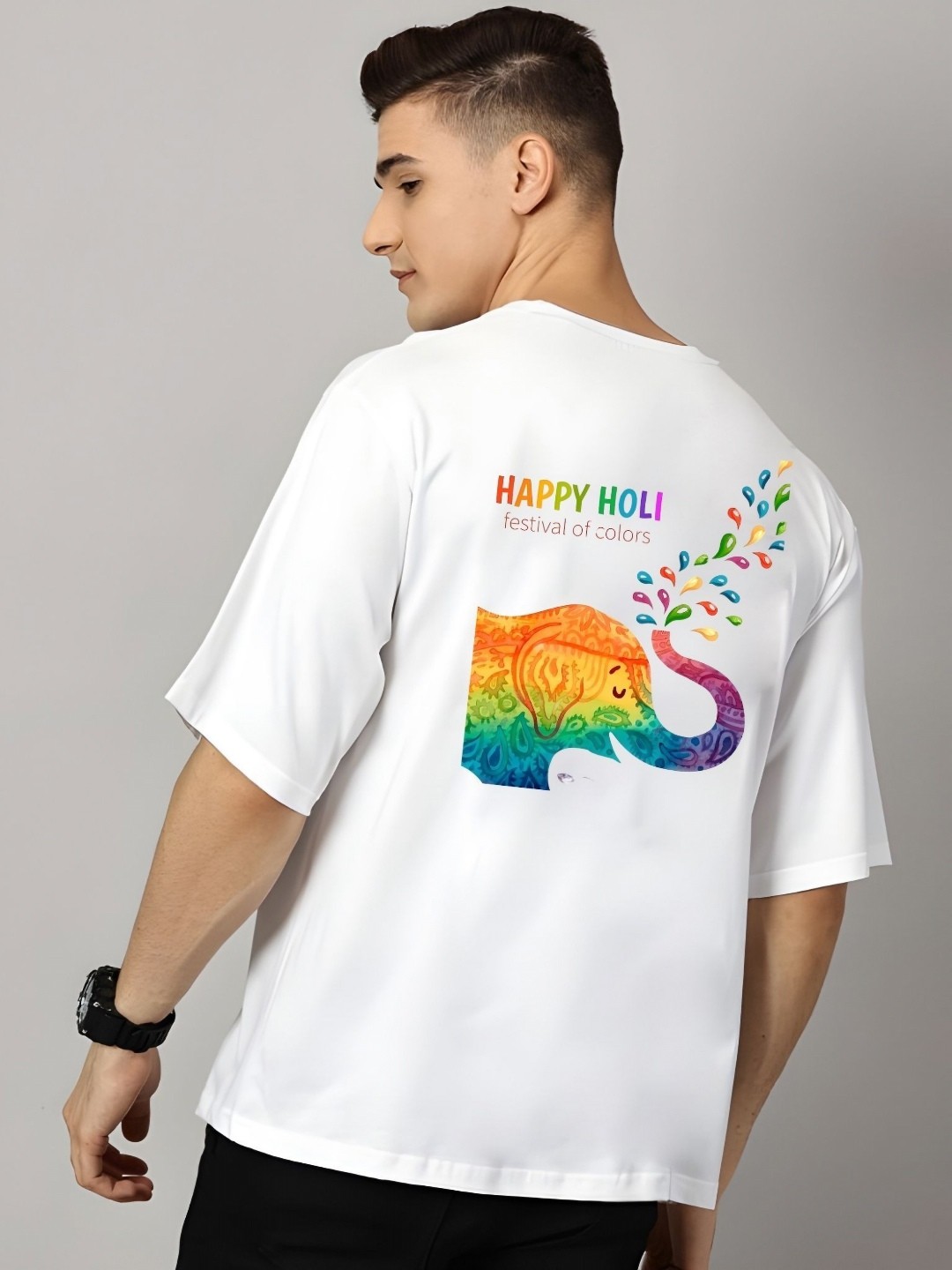 

Moda Rapido Men T-shirt, White