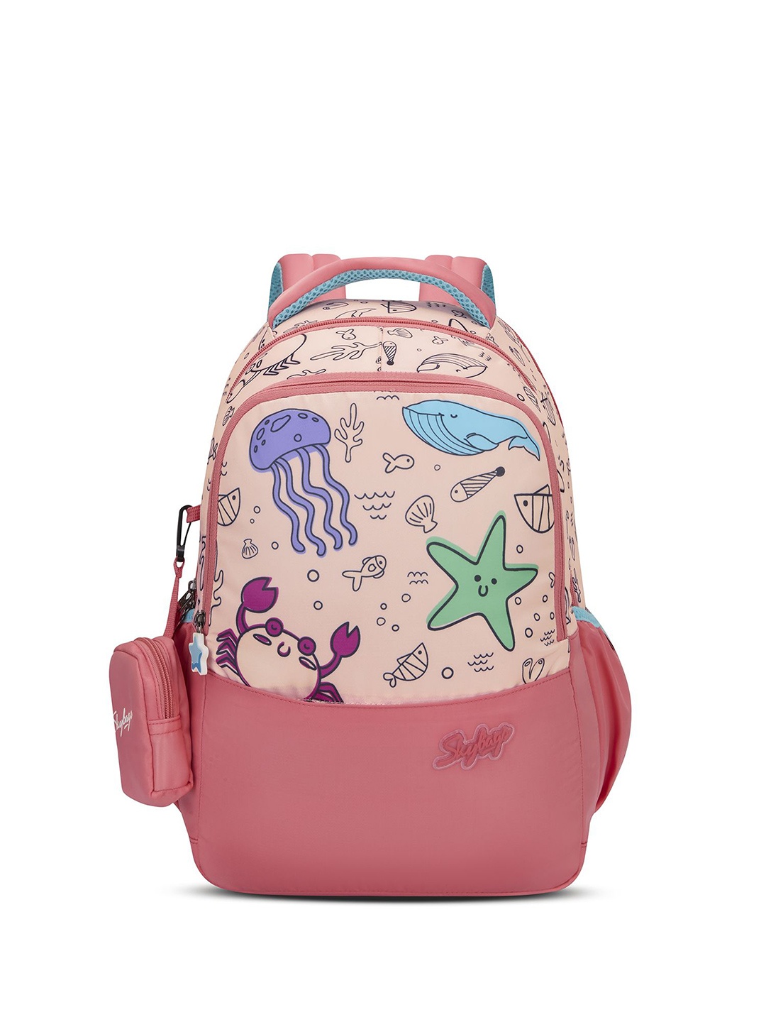 

Skybags Ruby 01 Pink School Backpack