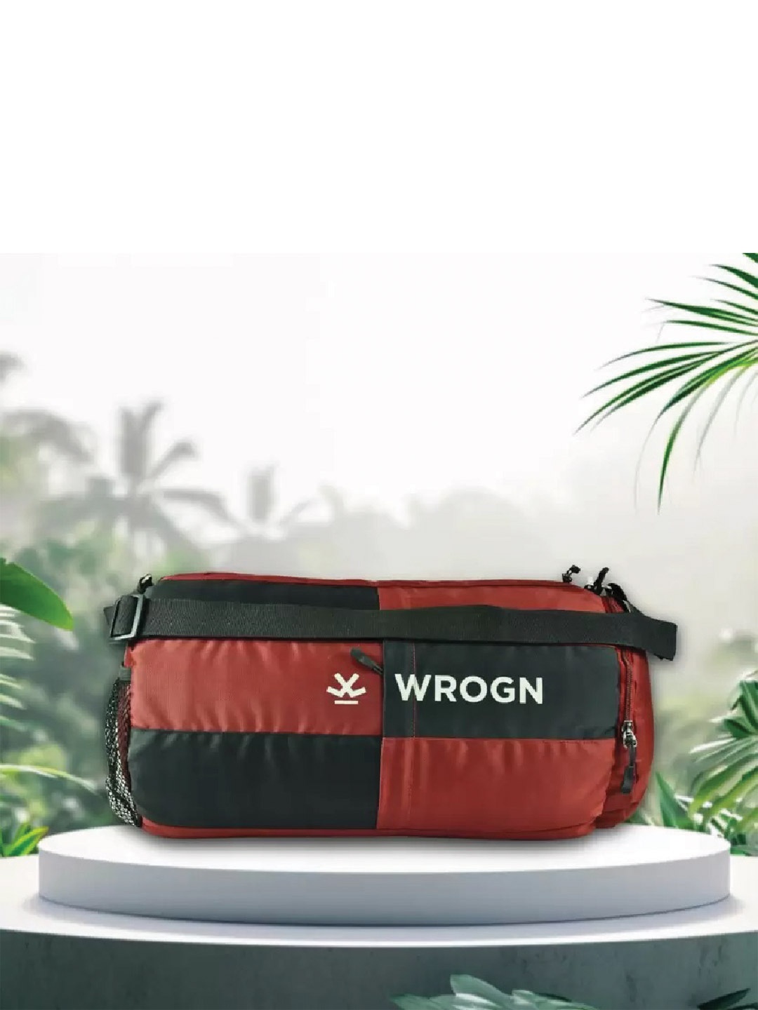 

WROGN Sports or Gym Duffel Bag, Black