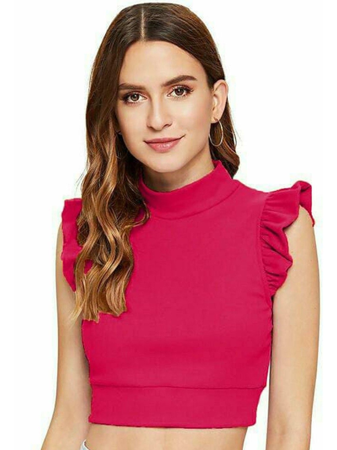 

NiloBerry Crop Top, Pink