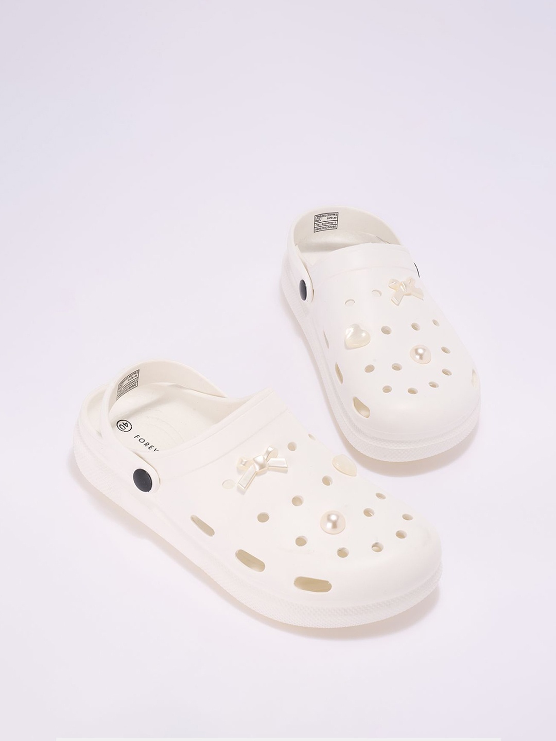 

Forever Glam by Pantaloons Women Clogs, White