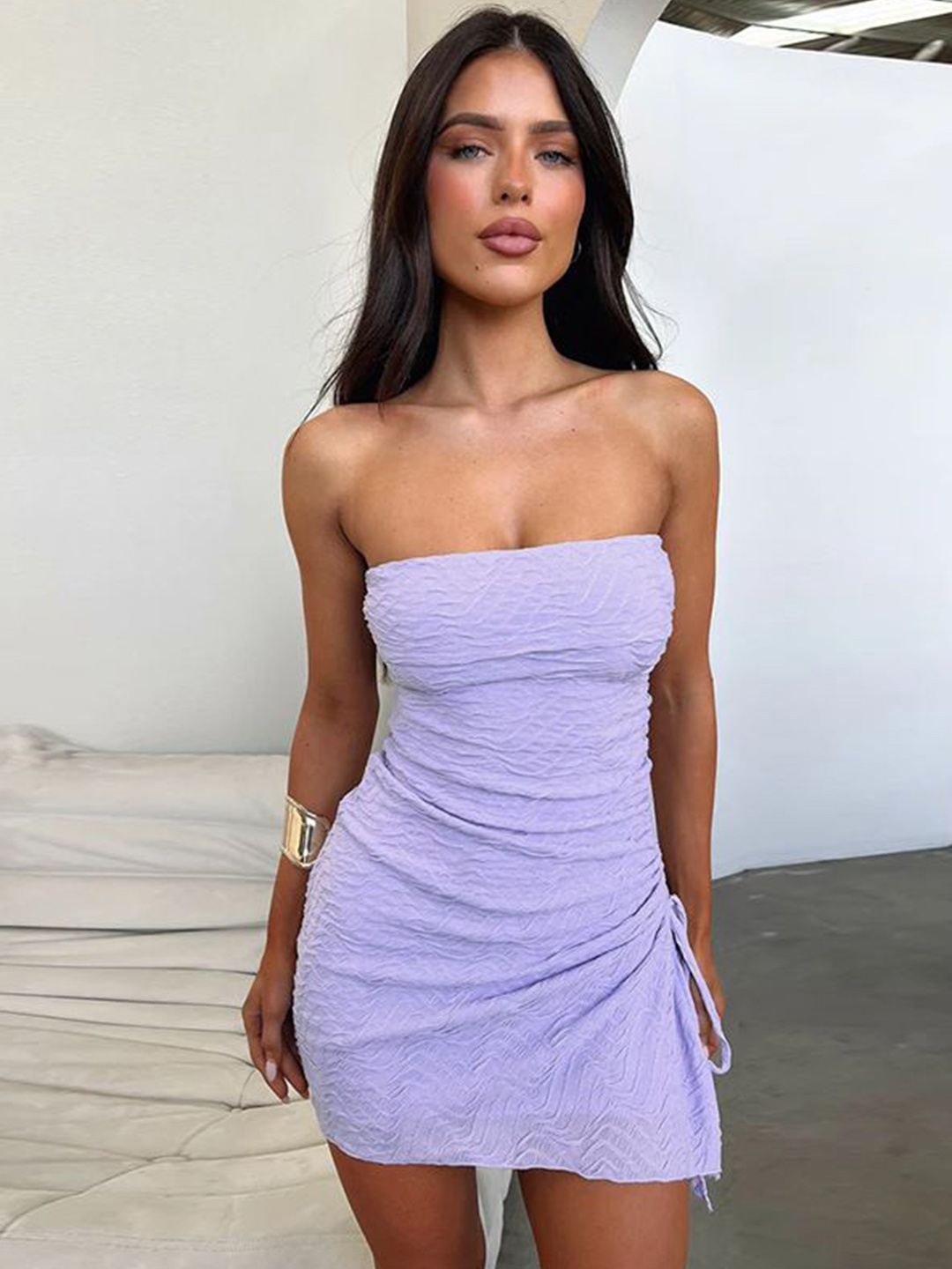 

MIAKEE Bodycon Dress, Purple