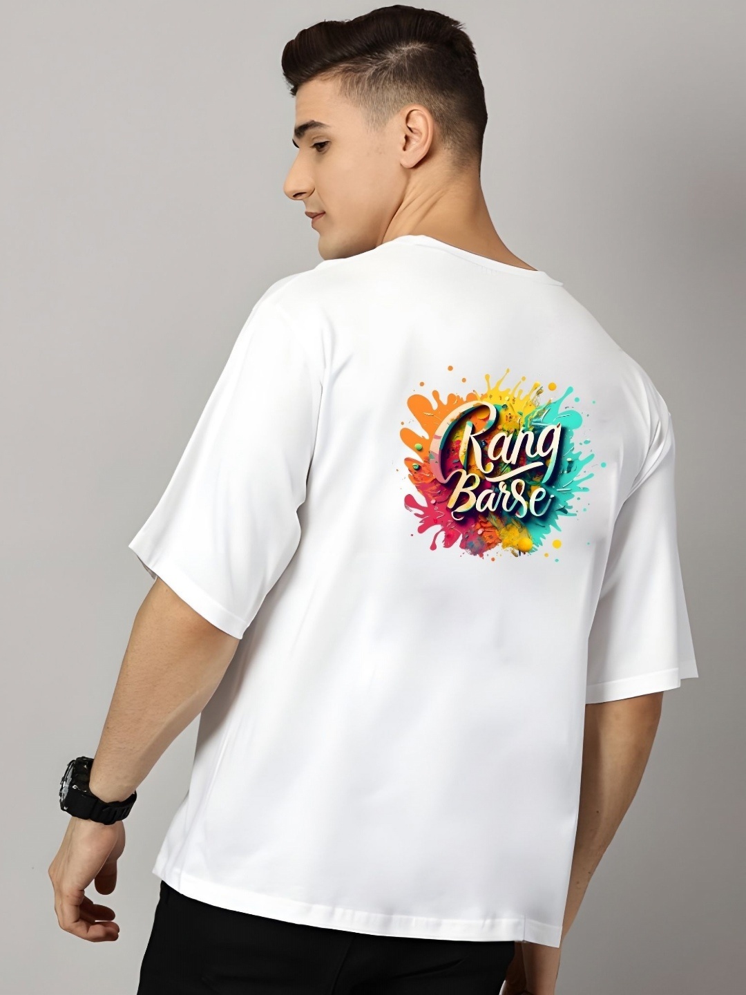 

Moda Rapido Men T-shirt, White