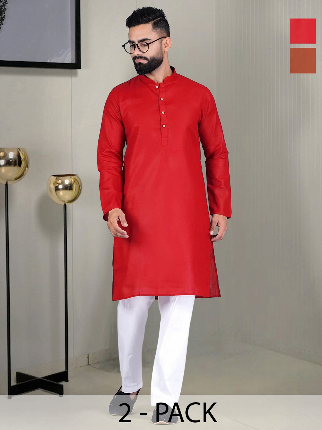 

Moda Rapido Men Kurta, Multi