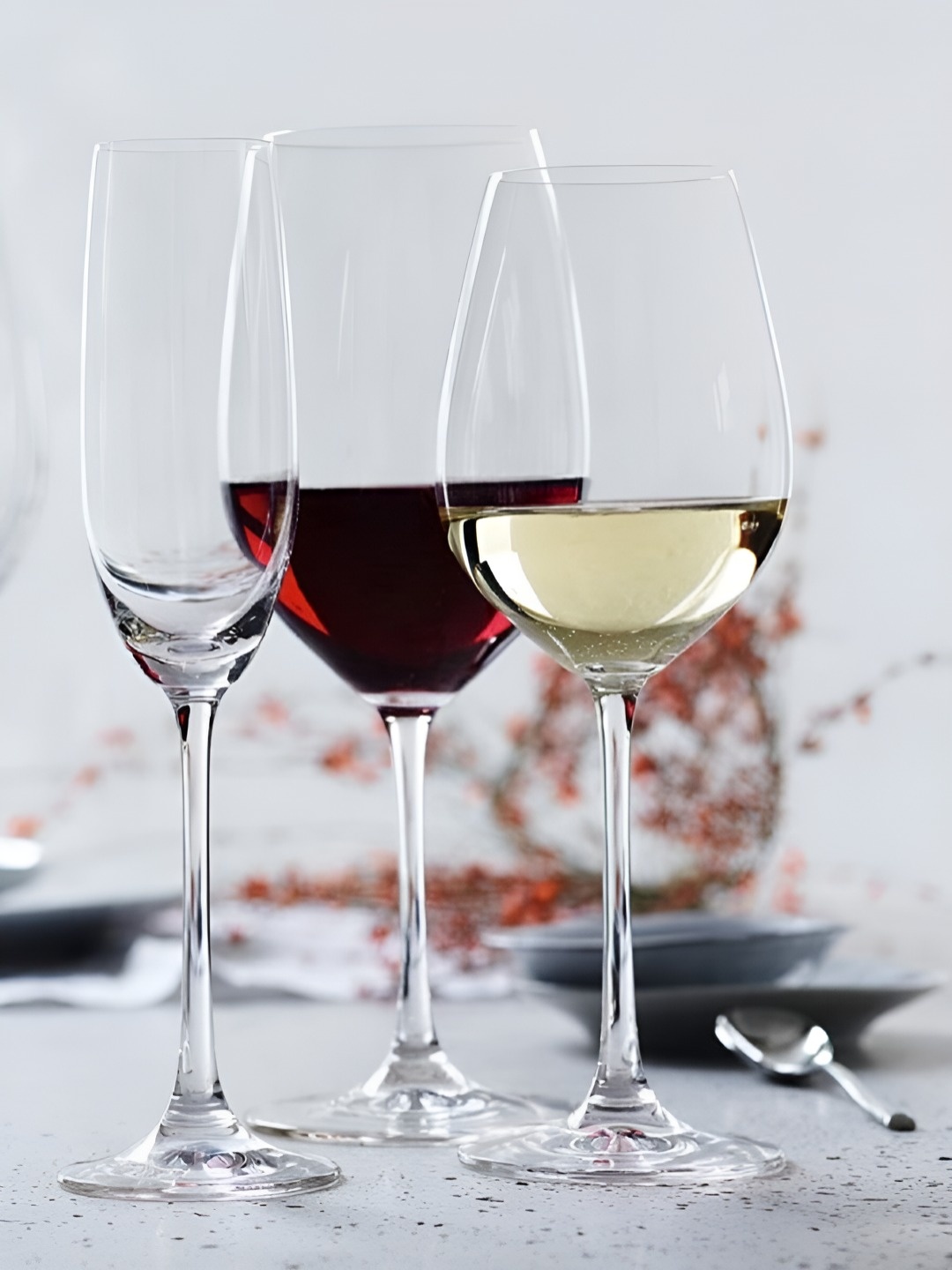 

Nachtmann Salute Bordeaux Glass 710 Ml Crystal Clear Set Of 6, Transparent