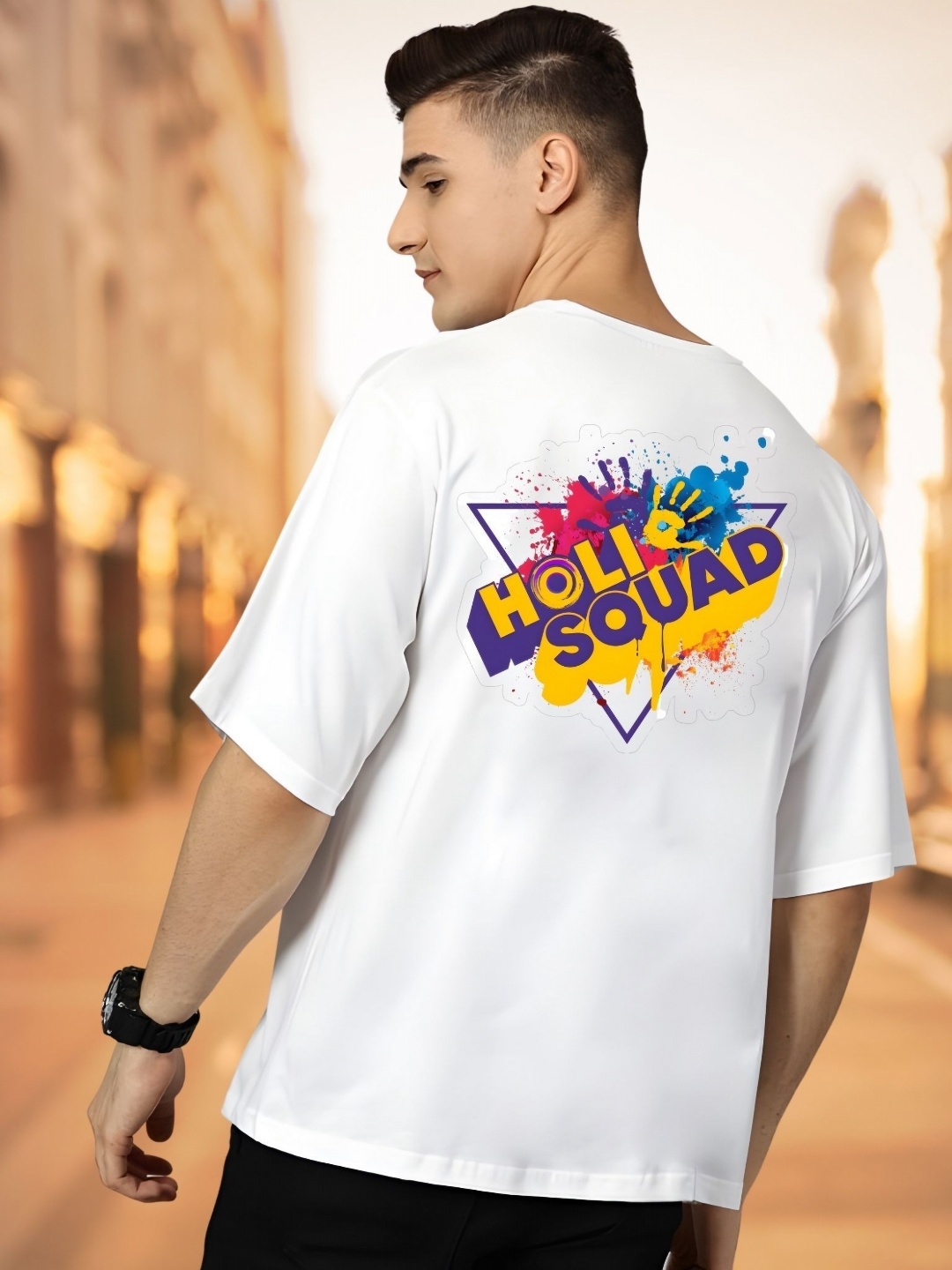 

Moda Rapido Men T-shirt, White