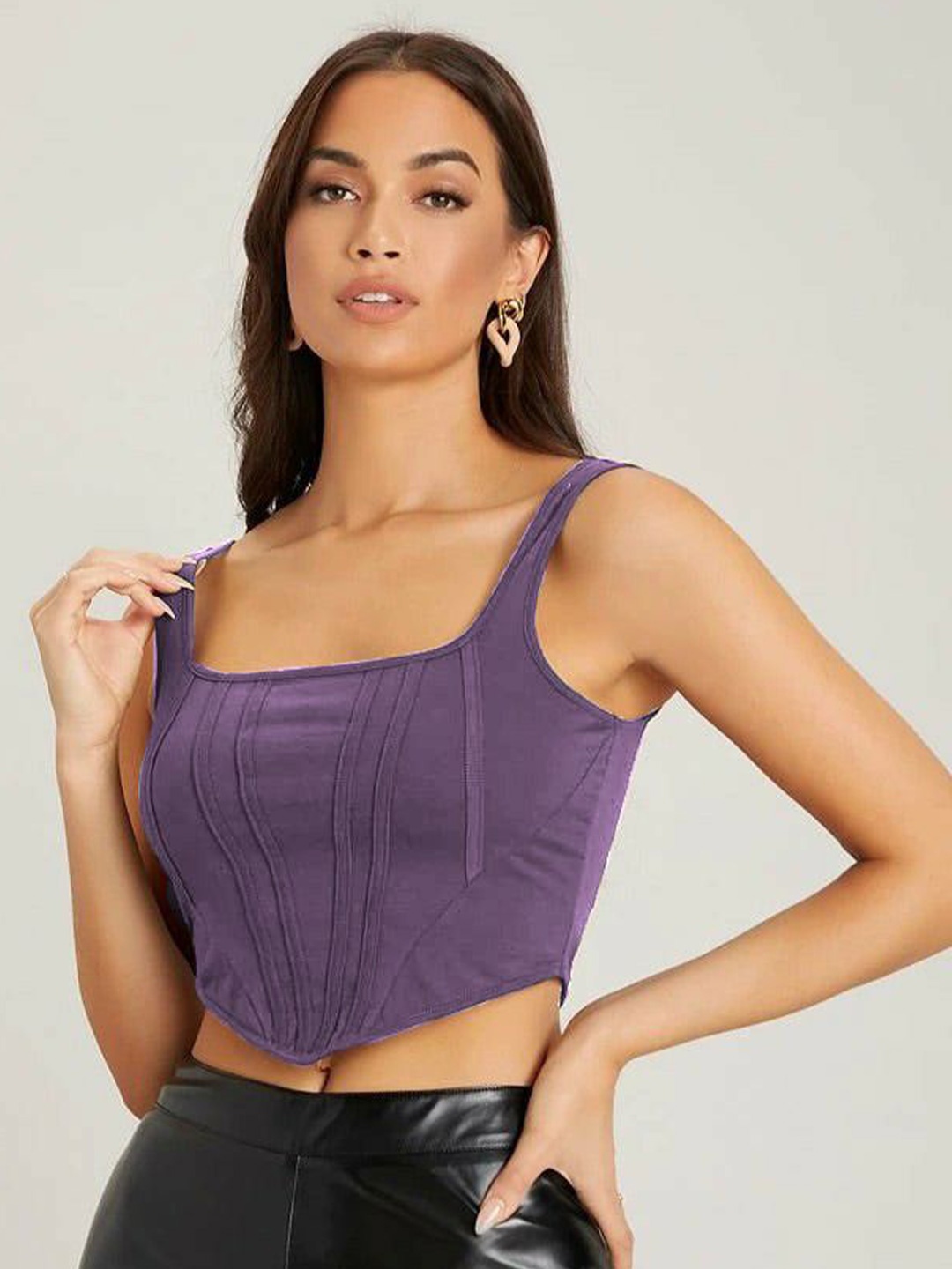 

NiloBerry Crop Top, Lavender