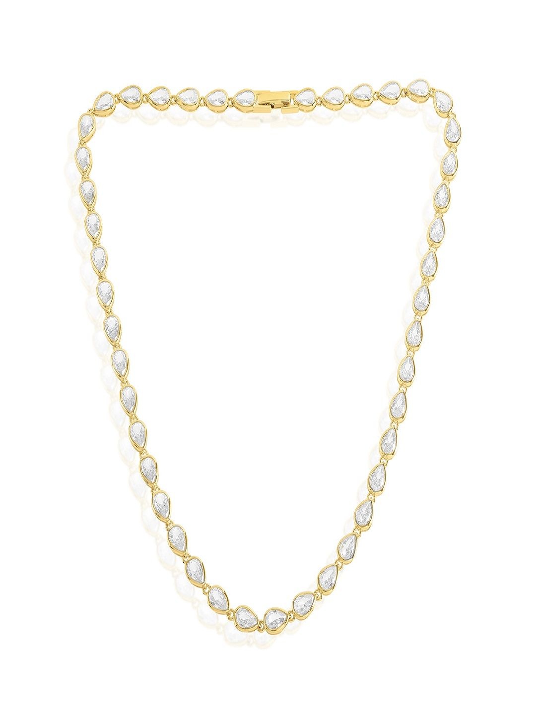 

Nirvana Brass Gold-Plated Bohemian Necklace