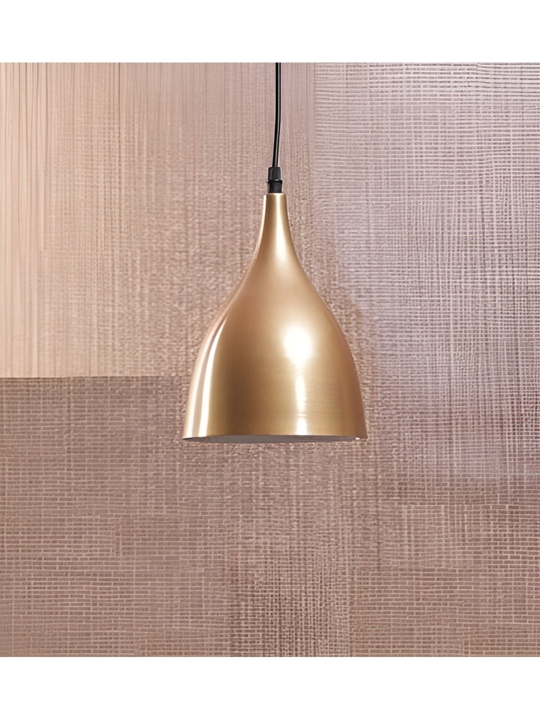 

GAUVIK Gold-Toned Aluminium Ceiling Lamp