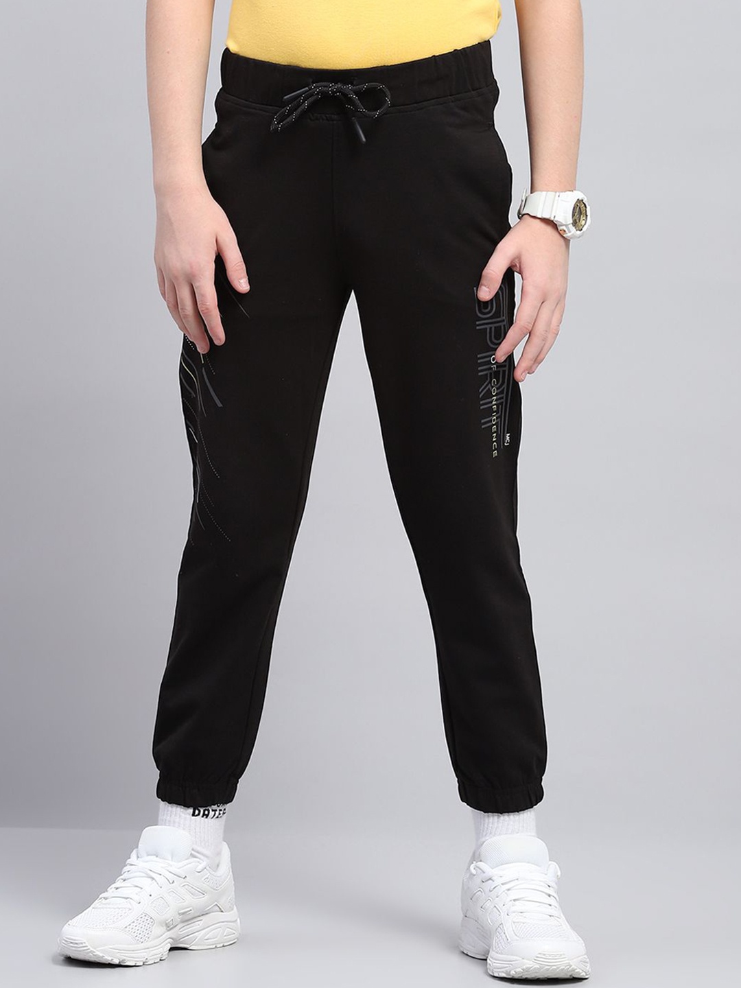 

Monte Carlo Boys Mid-Rise Joggers, Black