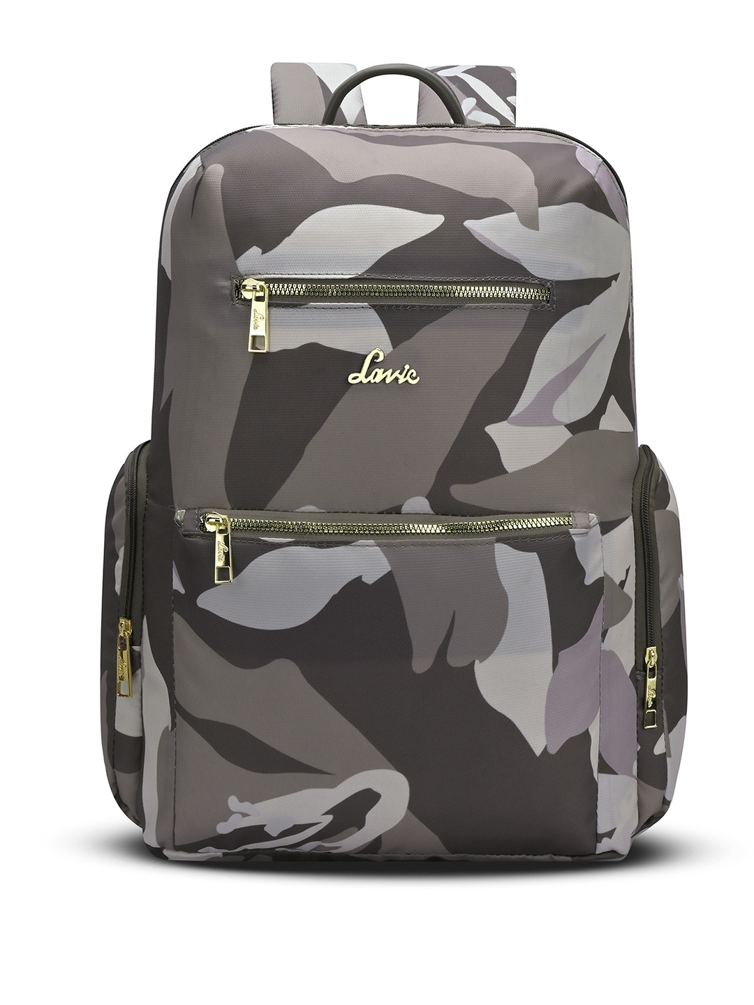 

Lavie Printed Oversized Structured Shoulder Bag with Applique, Green