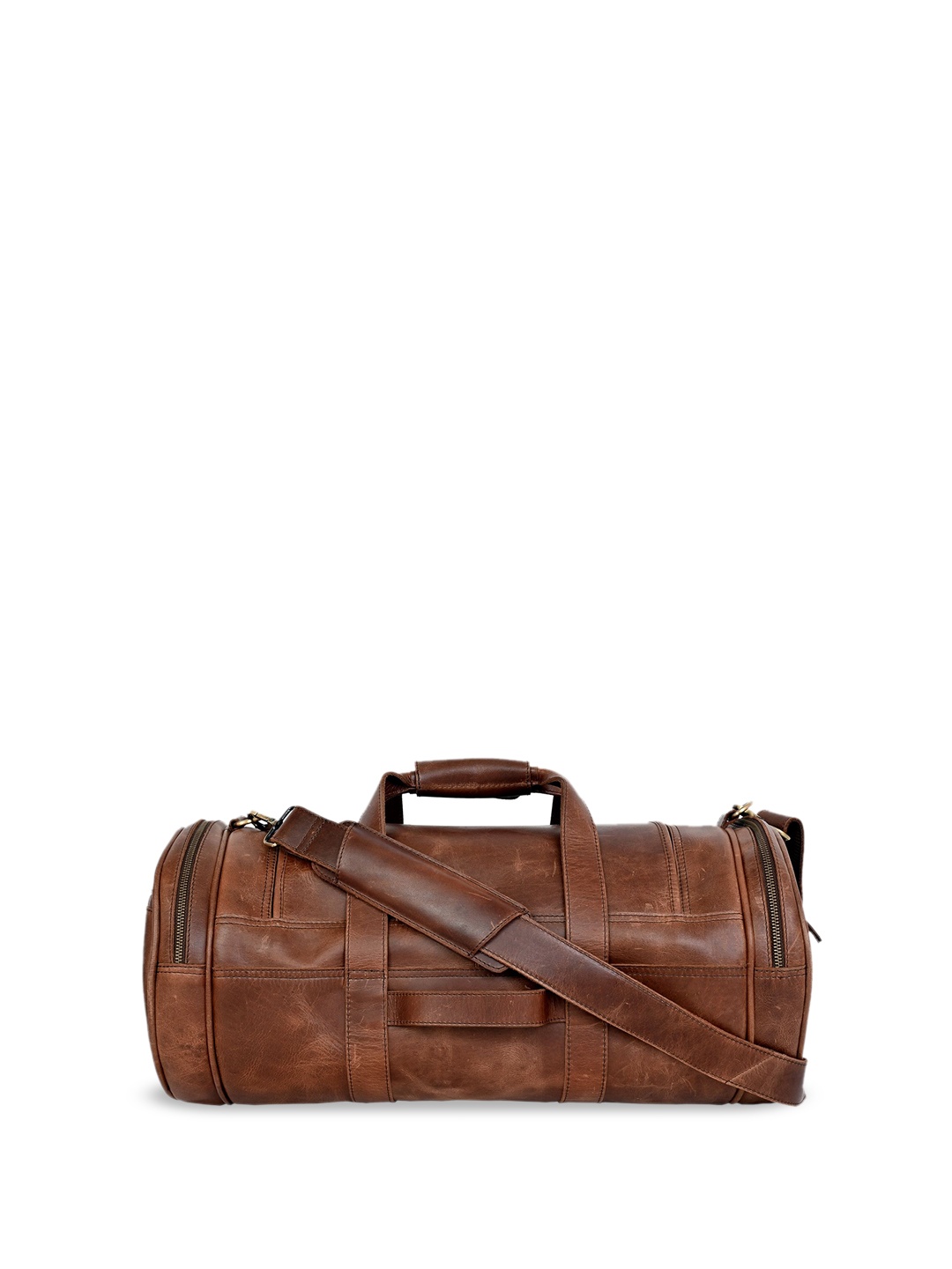 

HOUSE OF OLIVEGREEN Medium Casual Duffel Bag, Brown