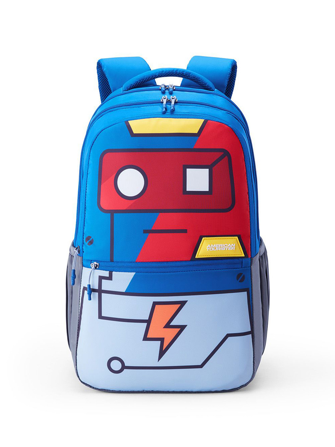 

AMERICAN TOURISTER Unisex Kids Geometric Backpack, Blue