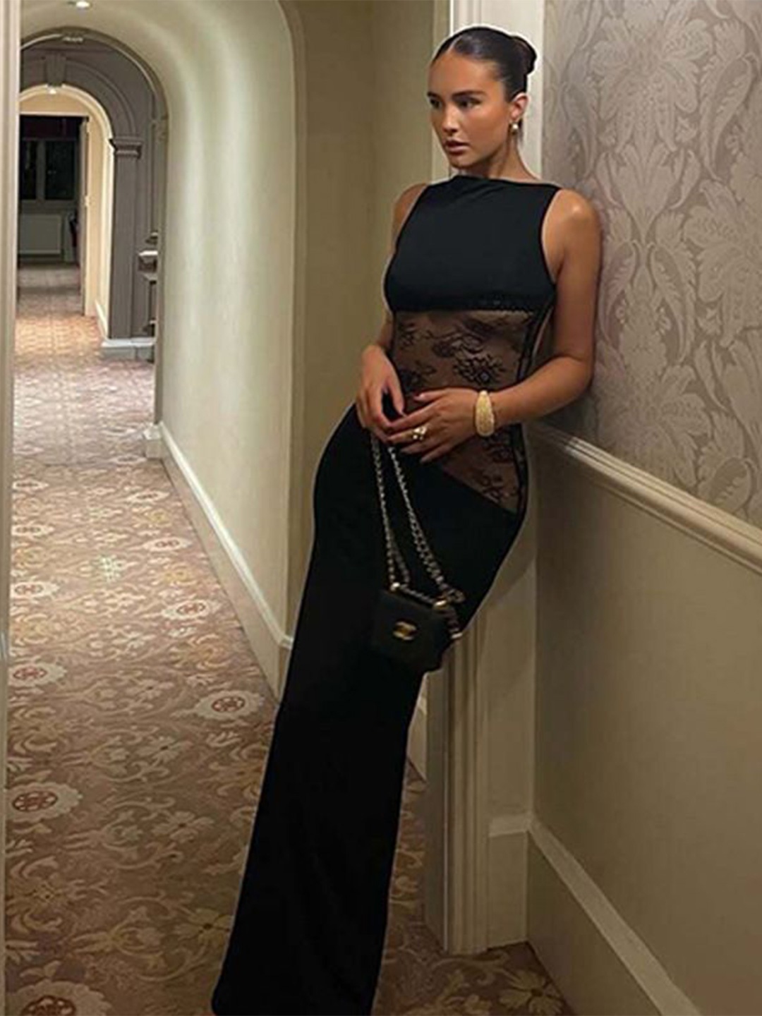 

MIAKEE Maxi Dress, Black