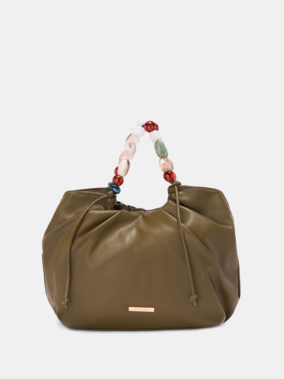 

Forever Glam by Pantaloons PU Shopper Sling Bag, Green