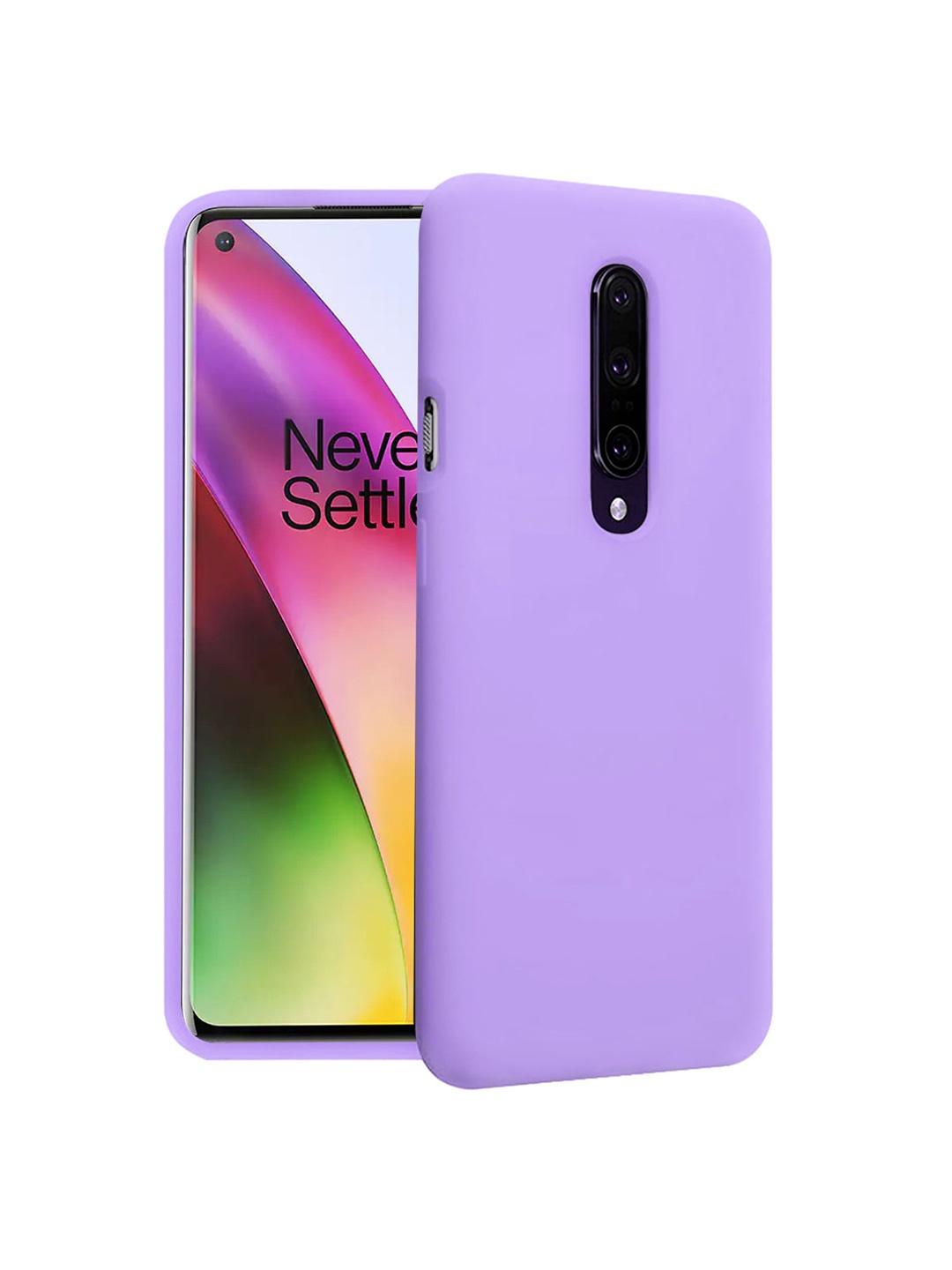 

LIRAMARK Solid Printed OnePlus 8 Back Case Mobile Accessories, Lavender