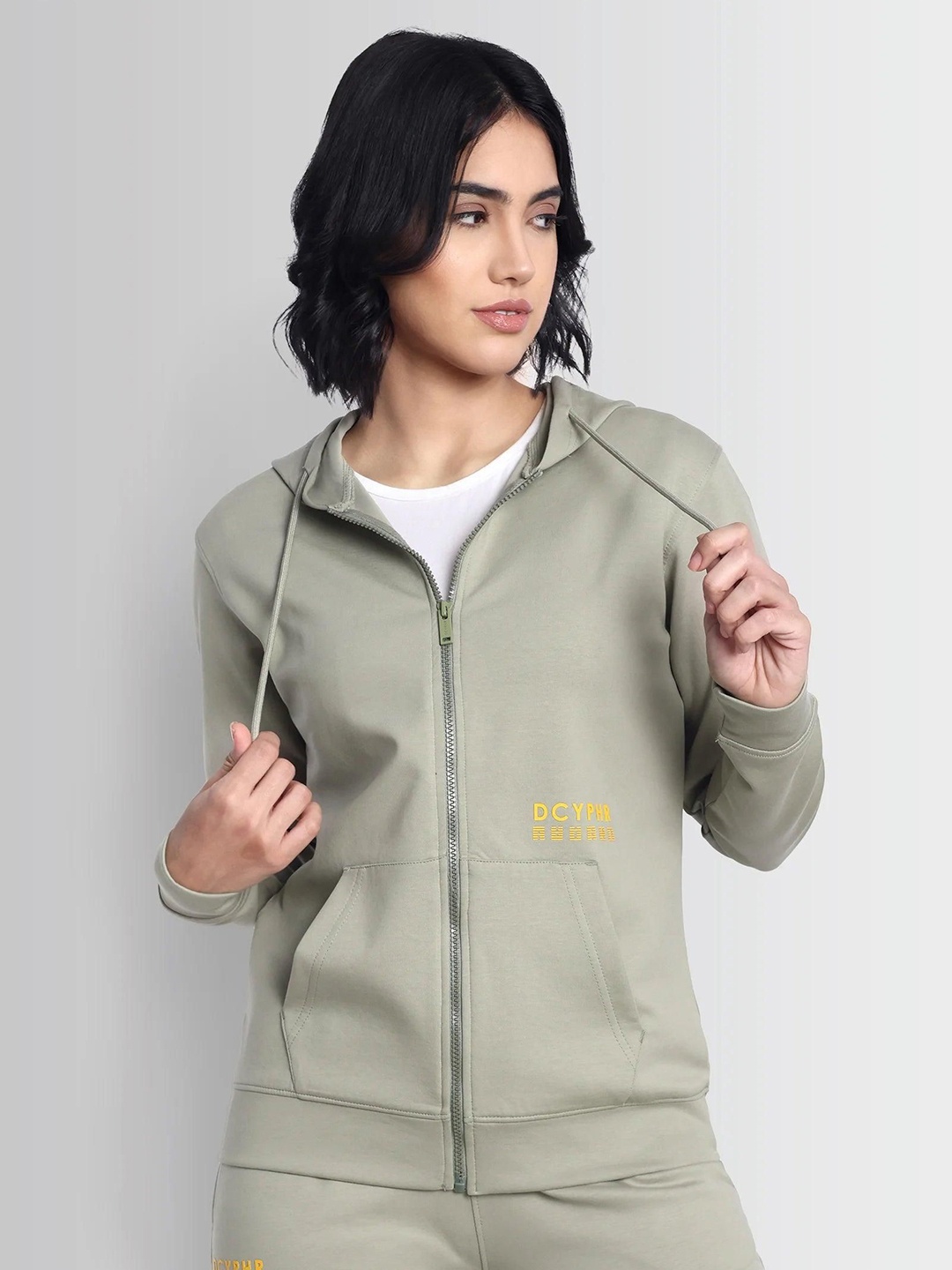

DCYPHR Women Sweatshirt, Green