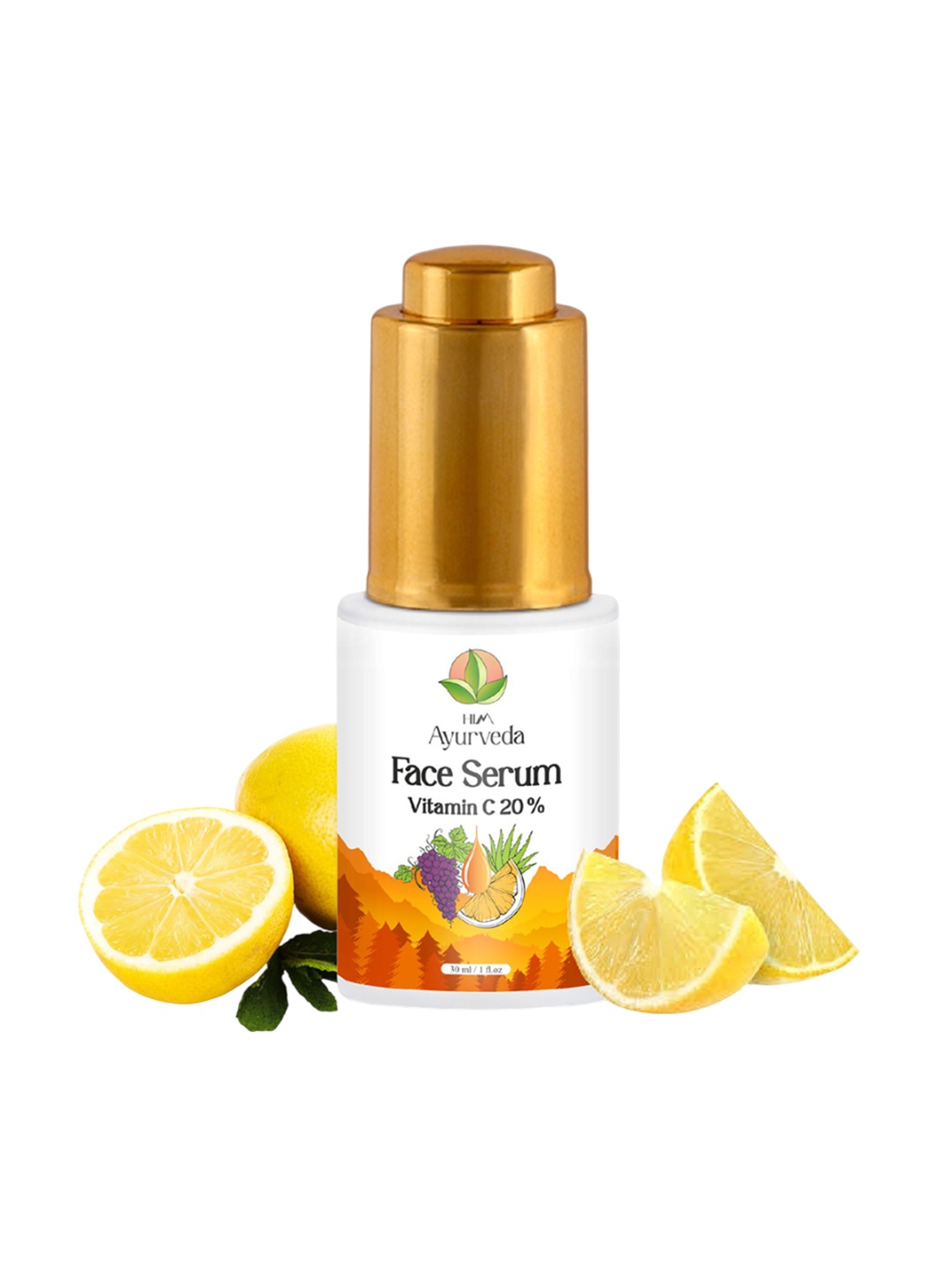 

HIM AYURVEDA 20% Vitamin C Professional Serum- 30 ml, White