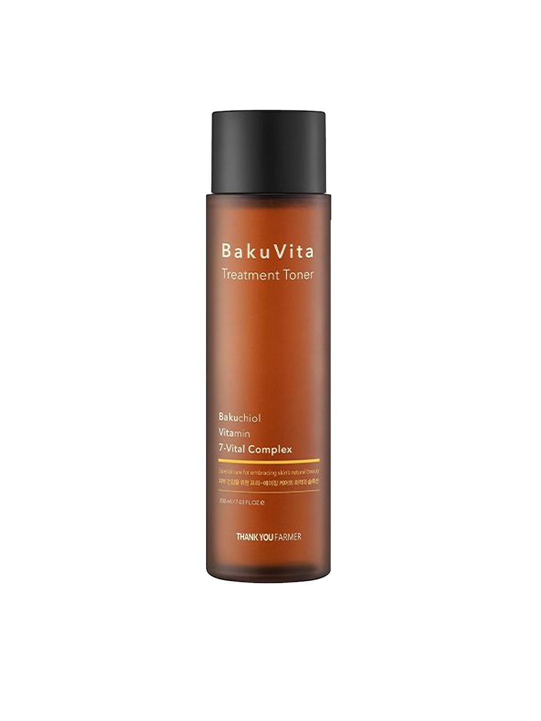 

Thank You Farmer Bakuvita Treatment Toner With Bakuchiol For Hydration - 200 ml, Transparent