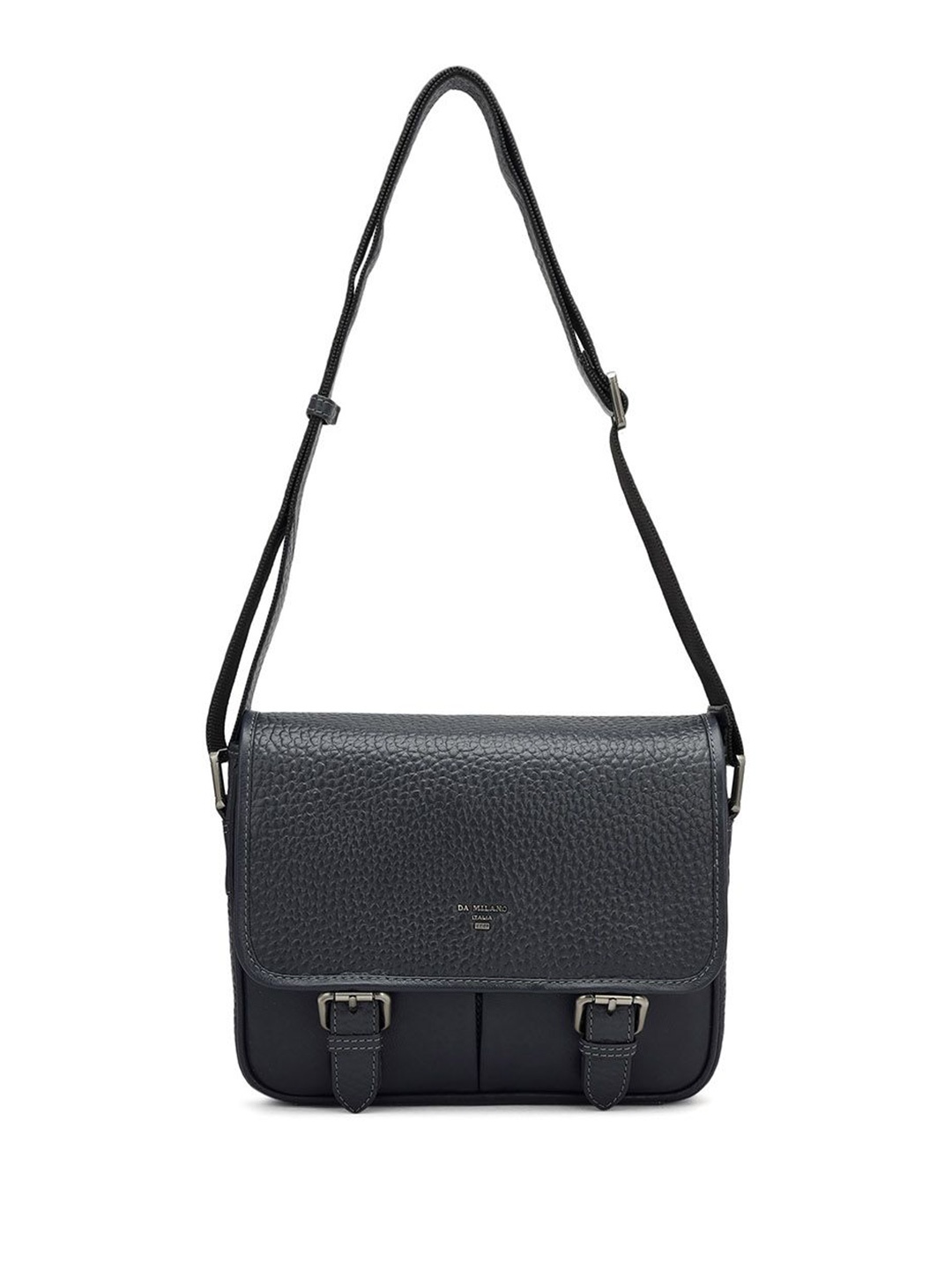 

Da Milano Men Messenger Bag, Blue