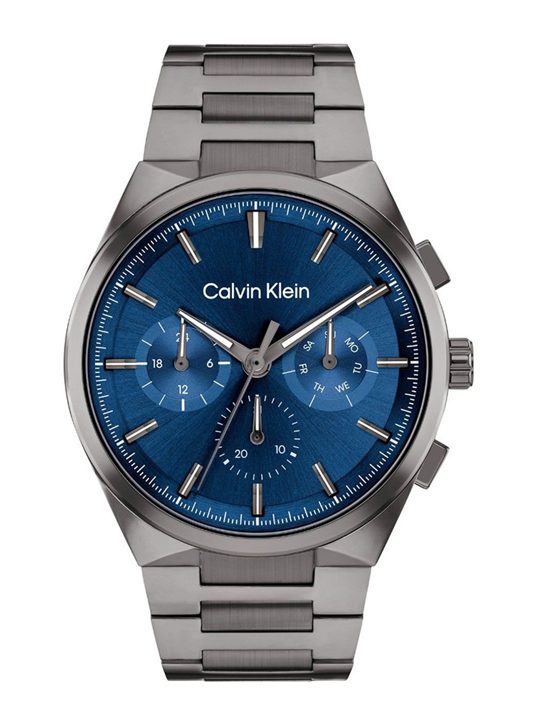 

Calvin Klein Men Dial & Stainless Steel Straps Analogue Watch 25200443, Blue