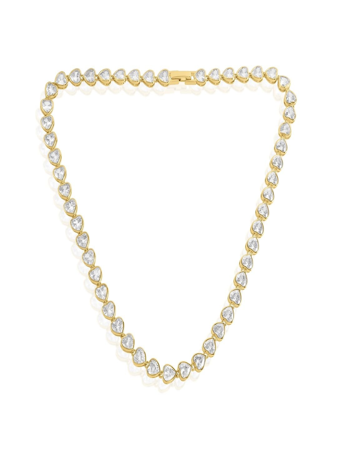 

Nirvana Brass Gold-Plated Necklace